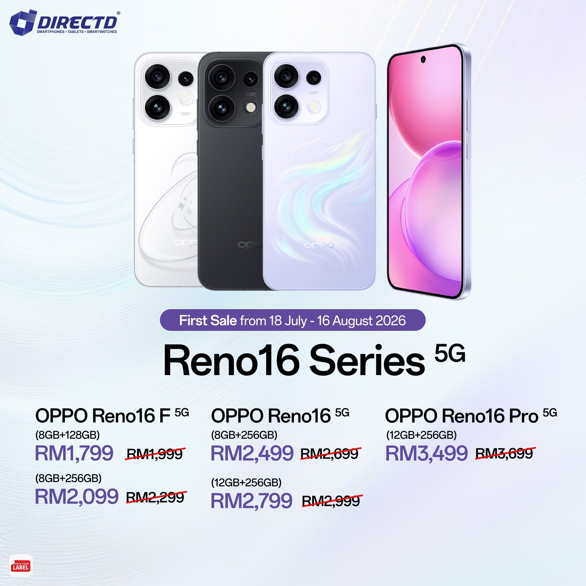 OPPO Reno16 Series 5G