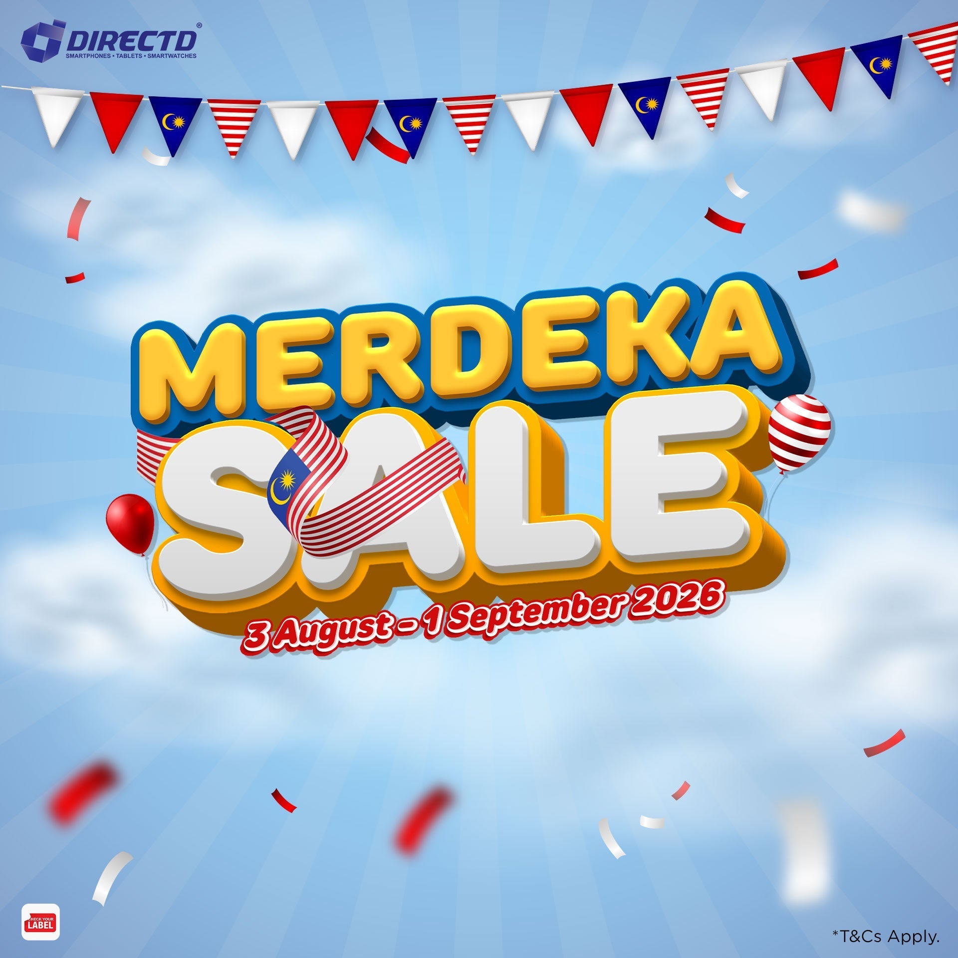 Merdeka Sale 2026 🇲🇾