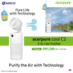 Acerpure Cool C2-AC551-50W 2-in-1 Air Purifier (White) | Promo RM1,299
