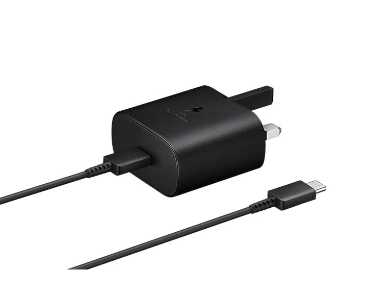 SAMSUNG Super Fast Charger 25W (3 pins) With Type-C to Type-C Cable