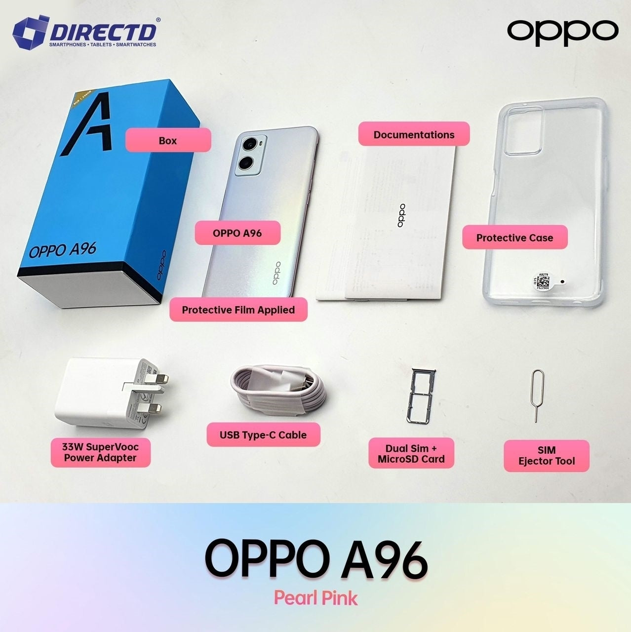 OPPO A96 [8GB+5GB RAM/256GB ROM]