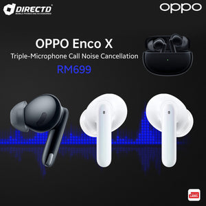 Oppo Enco X (TWS with noise cancellation) Original by Oppo Malaysia