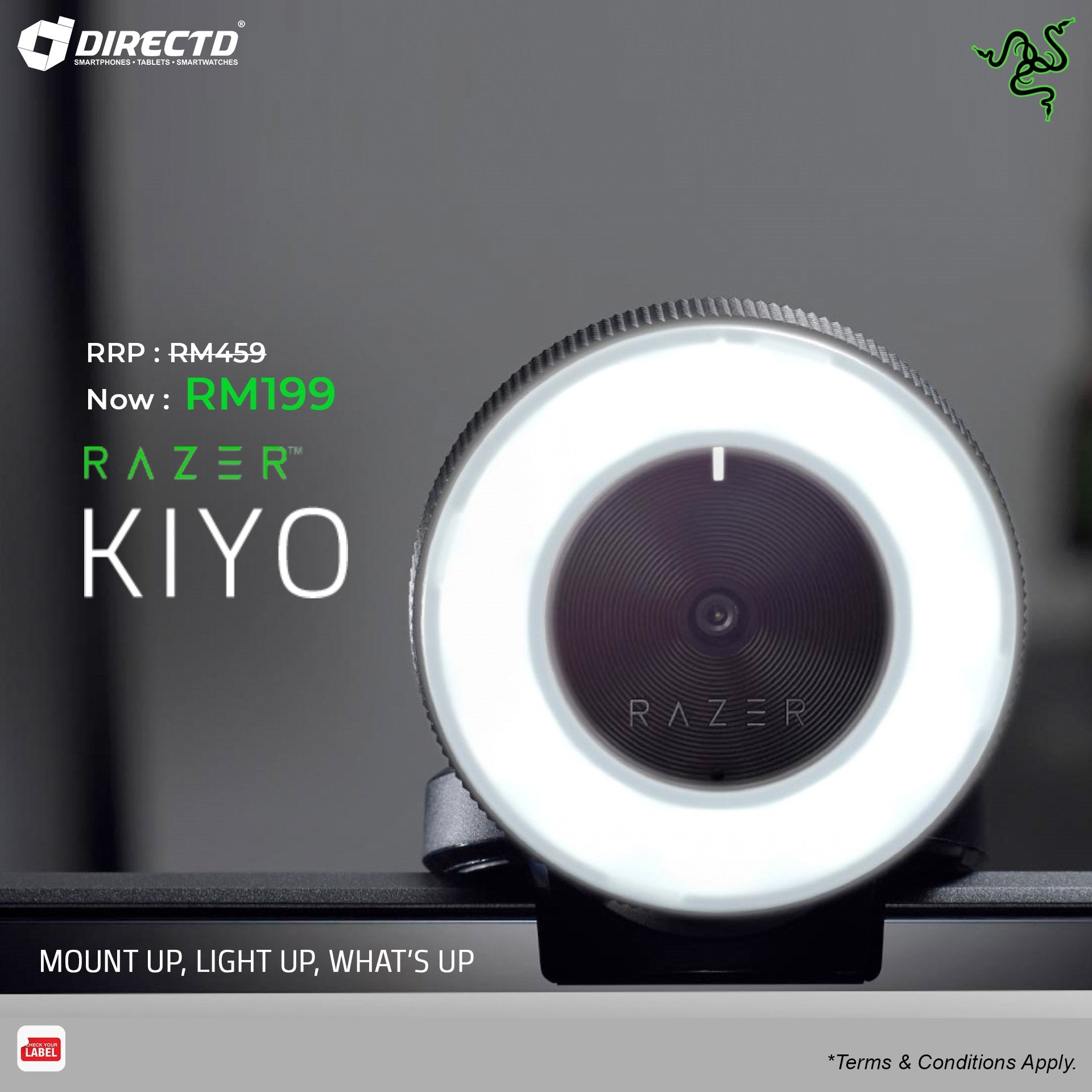 Razer Kiyo - Desktop Camera for Streaming