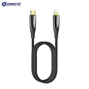 MCDODO Shark Series Auto Power Off Type-C to Lightning Cable 1.2M