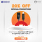 MCDODO Smart Series Auto Power Off Lightning Cable 1.2M