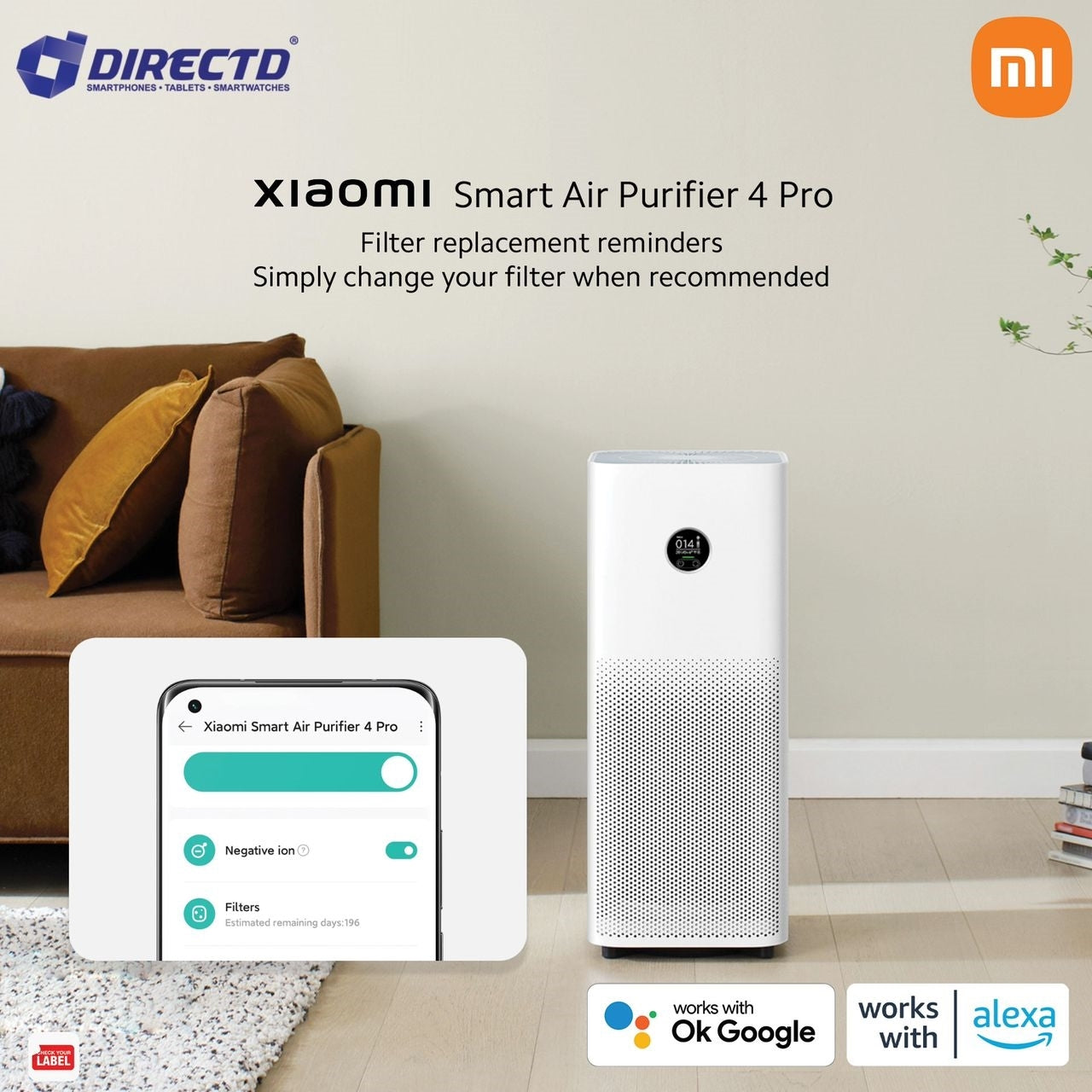 Xiaomi Smart Air Purifier 4 Pro