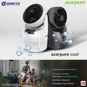 acerpure cool C1 2-in-1 Air Circulator and Purifier | Acerpure C1-AC530-20G/20W | Promo RM949