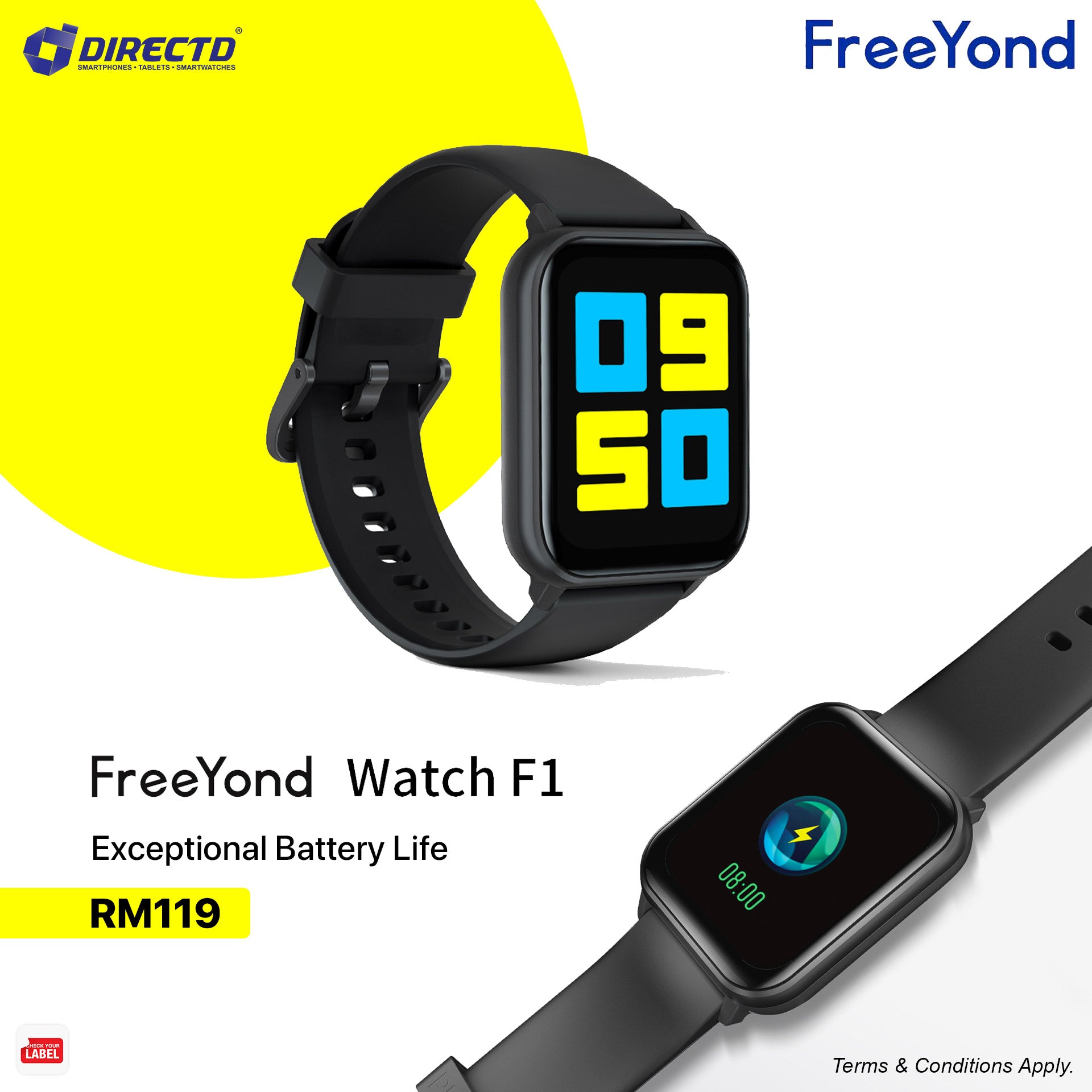 FreeYond Watch F1