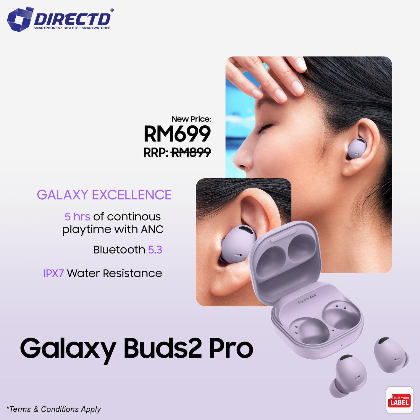 [NEW PRICE] SAMSUNG Galaxy Buds2 Pro
