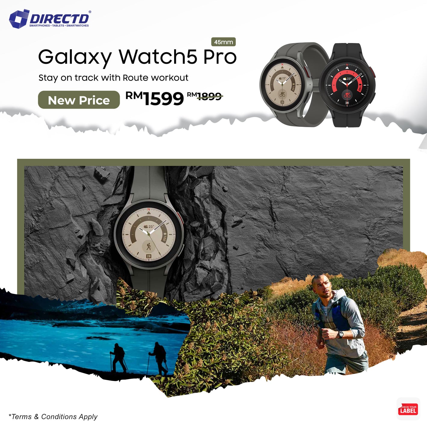 [NEW PRICE] SAMSUNG Galaxy Watch5 Pro | Galaxy Watch 5 Pro