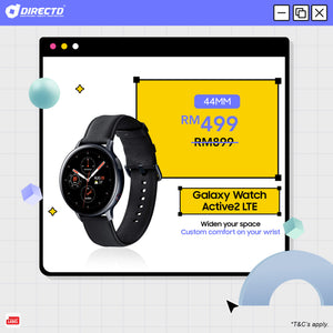 SAMSUNG GALAXY WATCH Active 2 - 44MM (LTE)