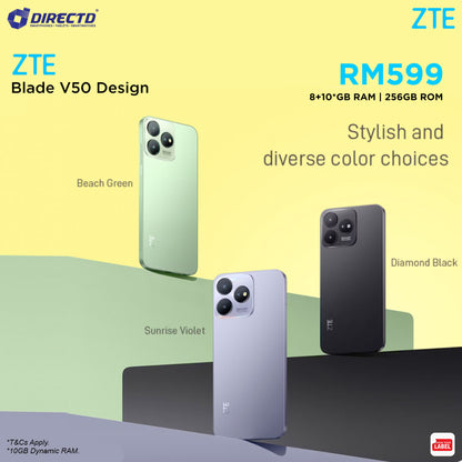 ZTE Blade V50 Design [8GB RAM | 256GB ROM]