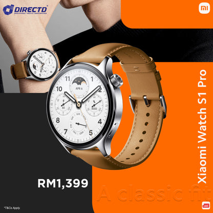 Xiaomi Watch S1 Pro | A classic fit