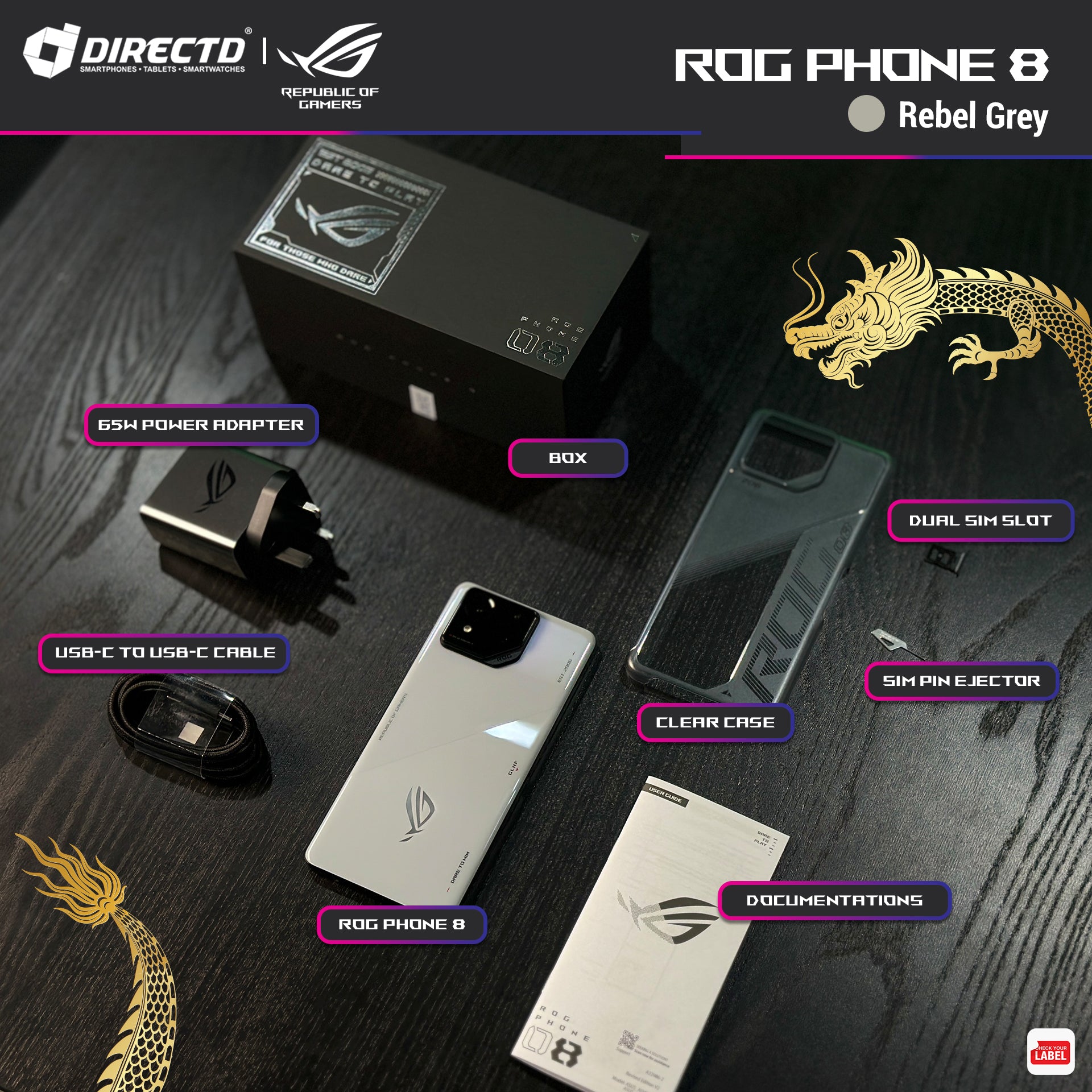Asus ROG Phone 8 [12GB RAM | 256GB ROM]