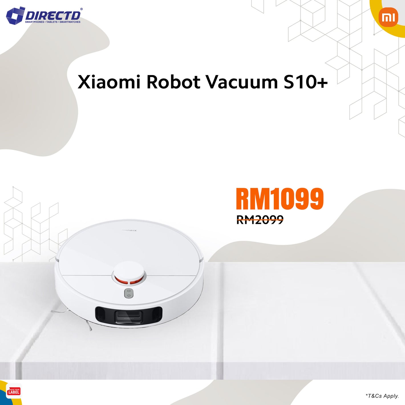 Xiaomi Robot Vacuum S10+ | S10 Plus
