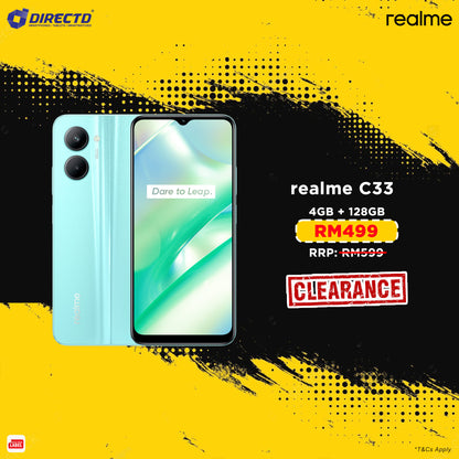 realme C33 [4GB RAM | 128GB ROM]