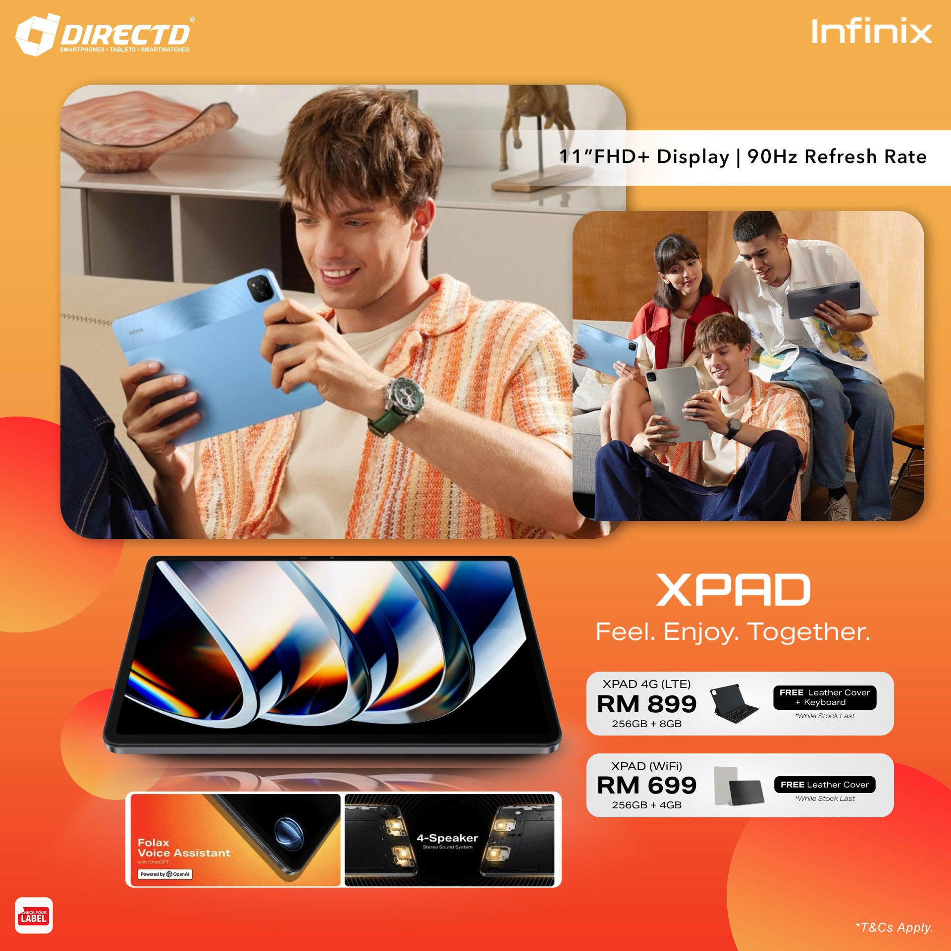 Infinix XPad [4GB / 8GB RAM | 256GB ROM]