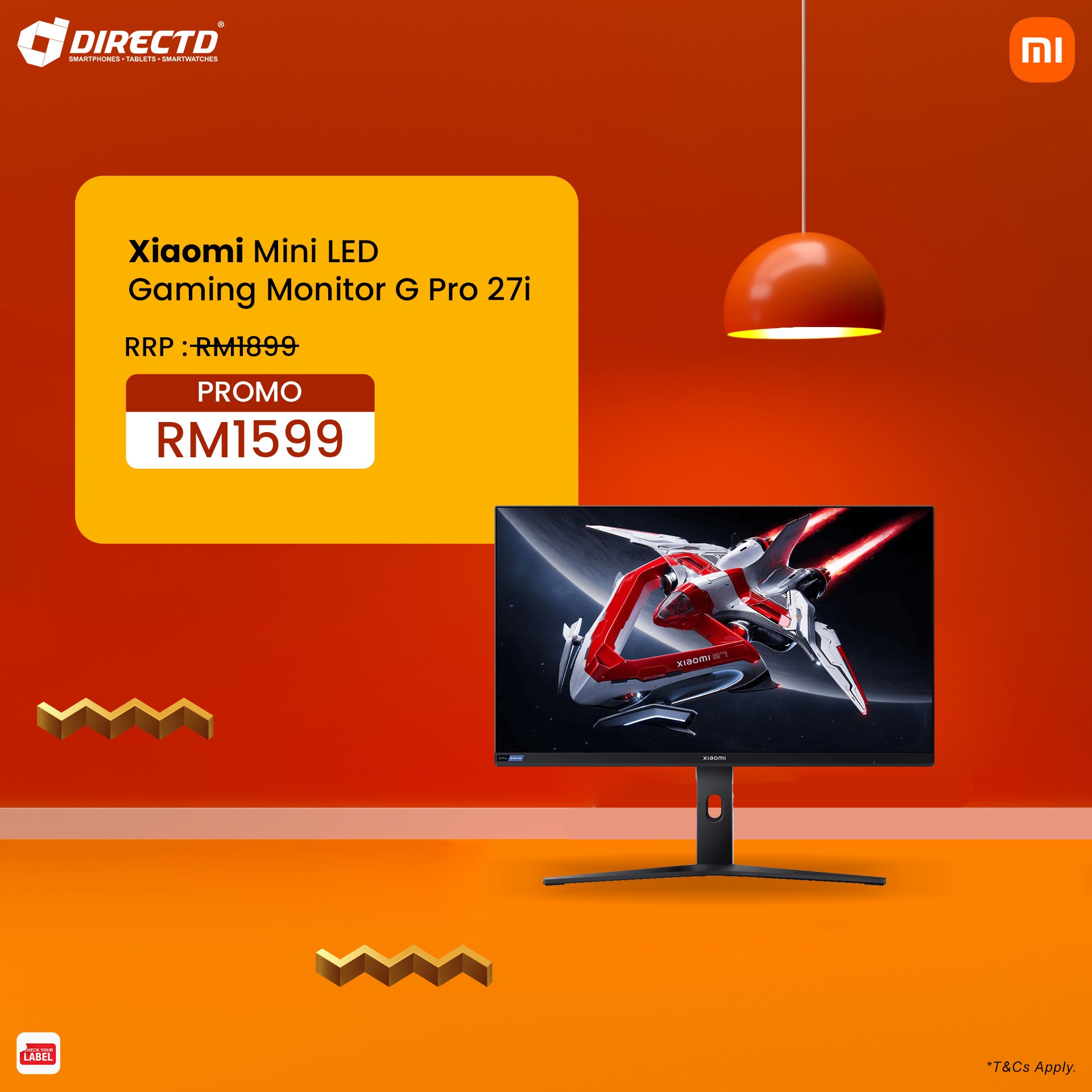 Xiaomi Mini LED Gaming Monitor G Pro 27i