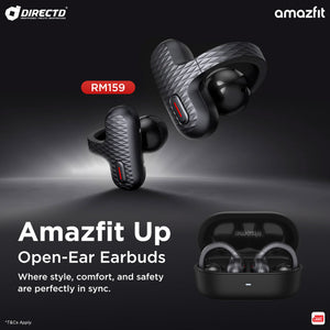 Amazfit Up Open-Ear Earbuds Bluetooth IPX4 Smart OpenEar Sports Ear Buds