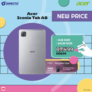 [NEW PRICE] ICONIA Tab A8 [4GB RAM | 64GB ROM]