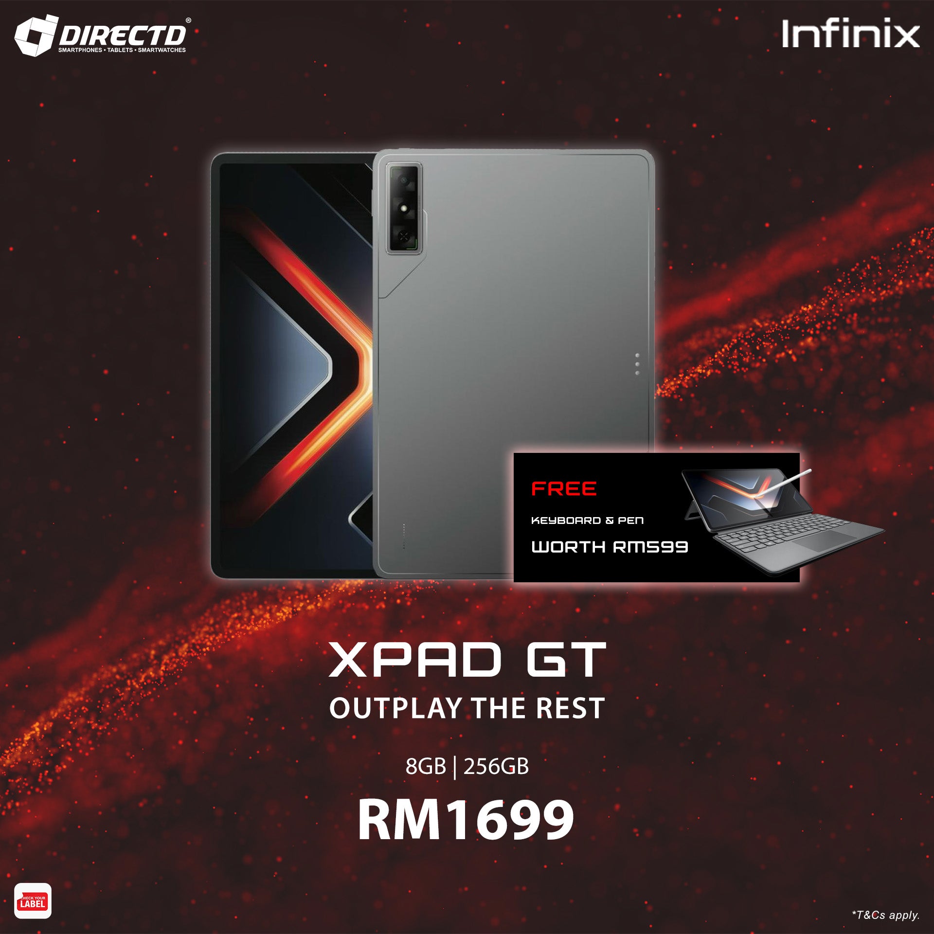 Infinix Xpad GT [8GB RAM | 256GB ROM]