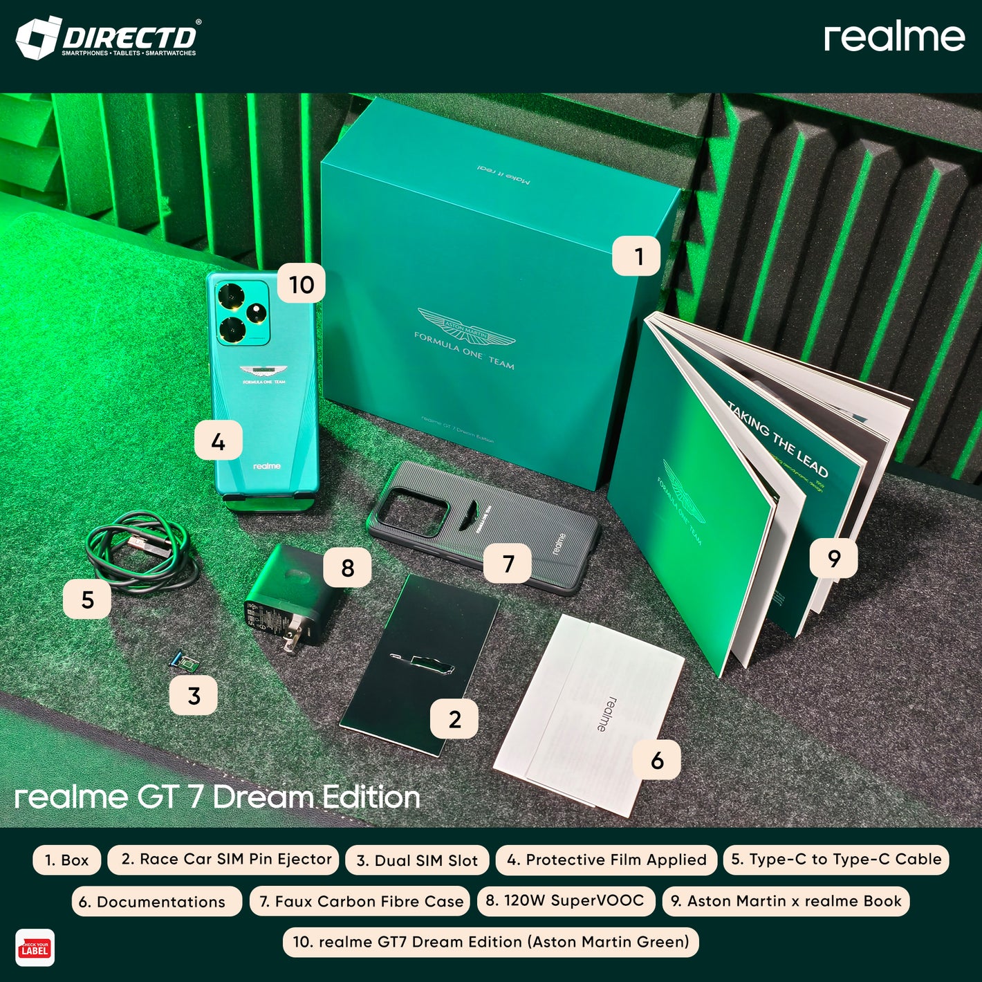 realme GT 7 Dream Edition [16GB RAM | 512GB ROM] FREEBIES