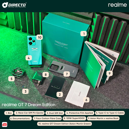 realme GT 7 Dream Edition [16GB RAM | 512GB ROM] FREEBIES