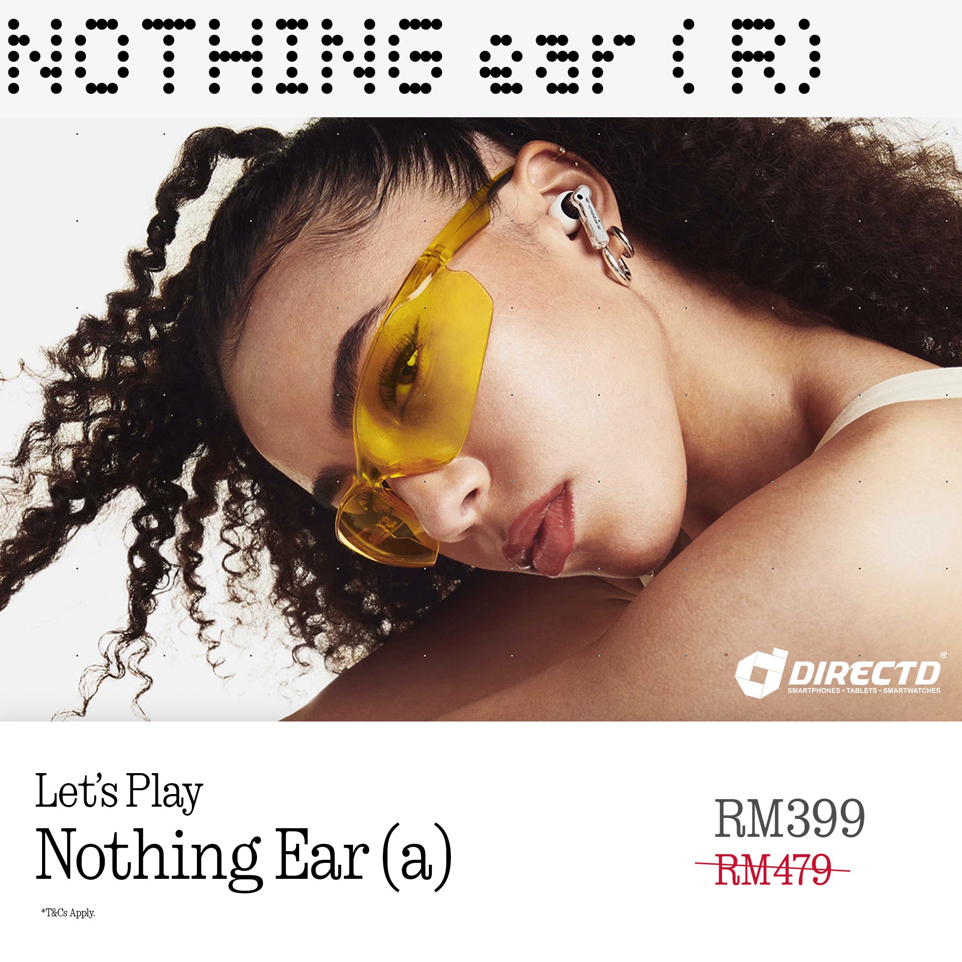[NEW PRICE] Nothing Ear (a)