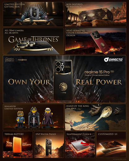realme 15 Pro 5G Game of Thrones Limited Edition [12GB RAM | 512GB ROM]