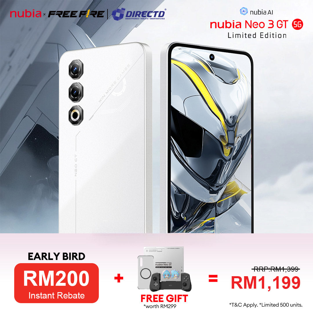 Nubia Neo 3 GT Master Edition [12GB+12GB RAM | 256GB ROM]