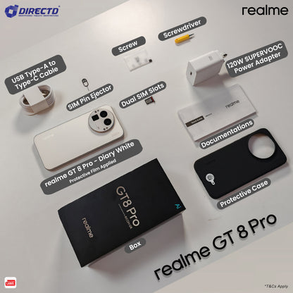 realme GT 8 Pro [16GB RAM | 512GB ROM] Enjoy Exclusive Deals