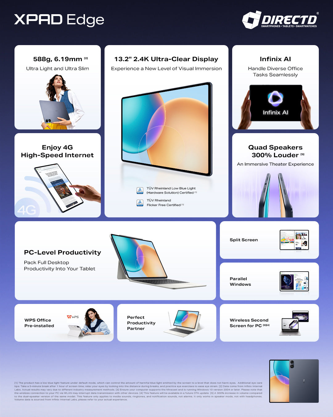 INFINIX XPAD Edge [8GB RAM | 256GB ROM]