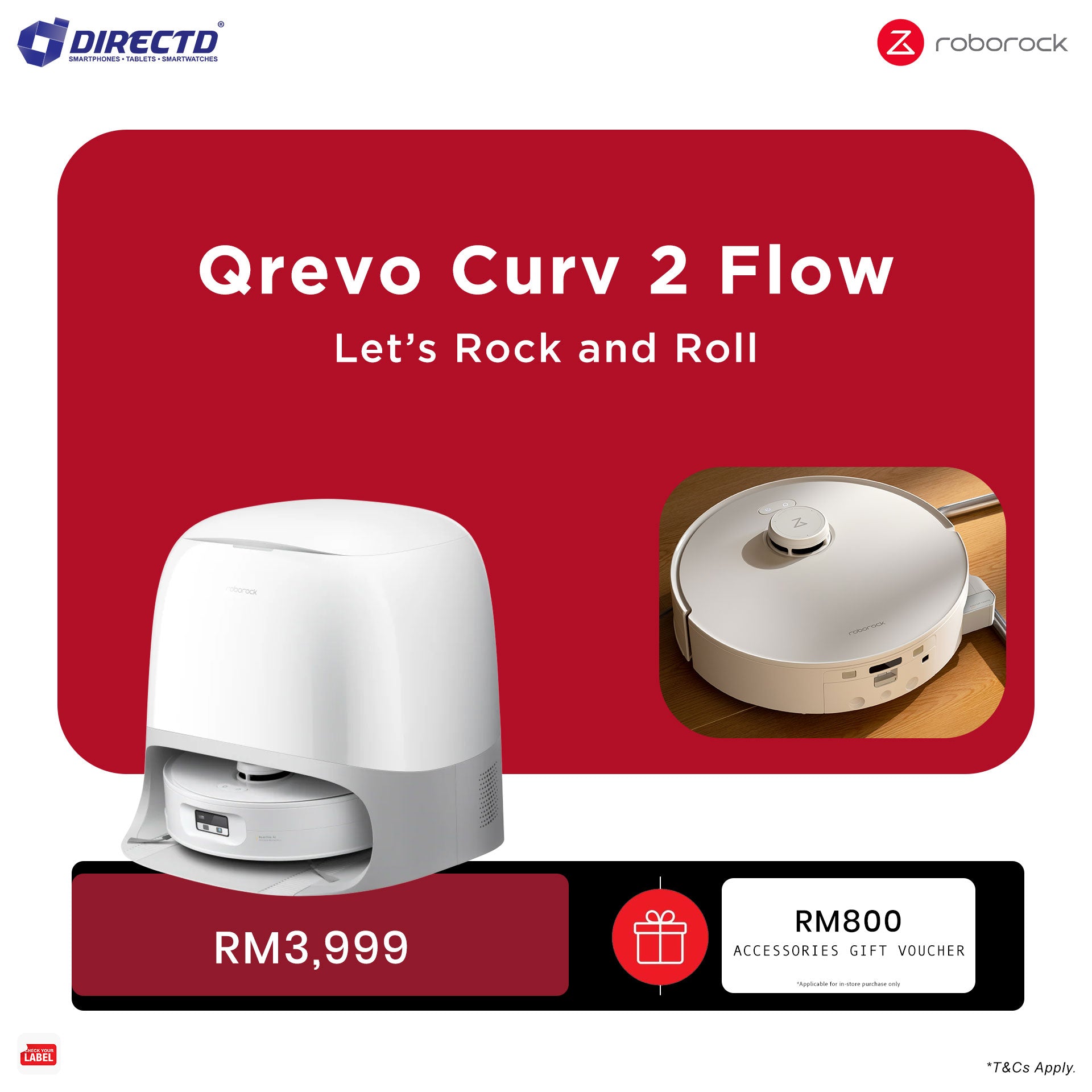 Roborock Qrevo Curv 2 Flow