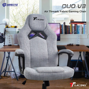 TTRacing Duo V3 Air Threads Fabric Gaming Chair