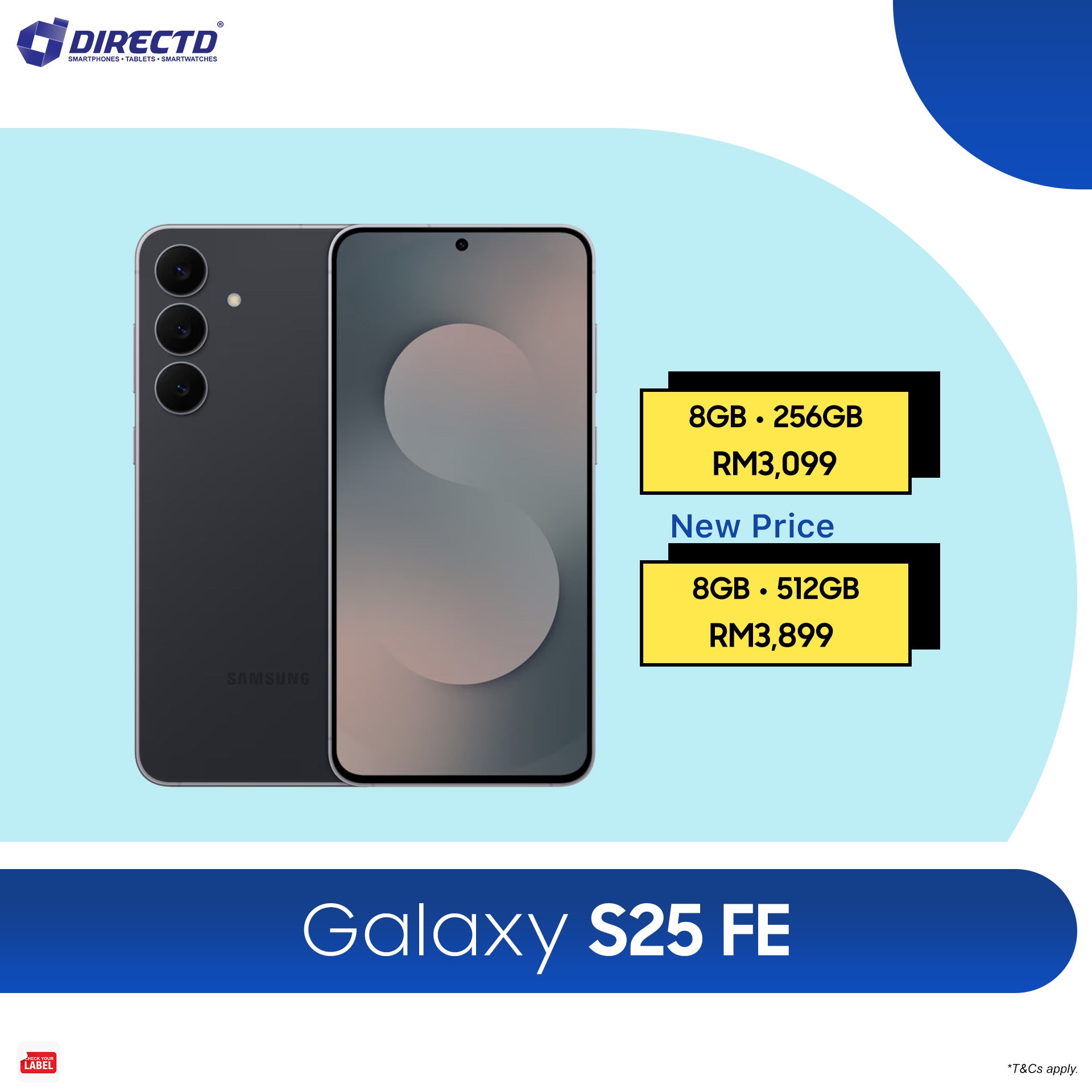 Galaxy S25 FE [256GB | 512GB]