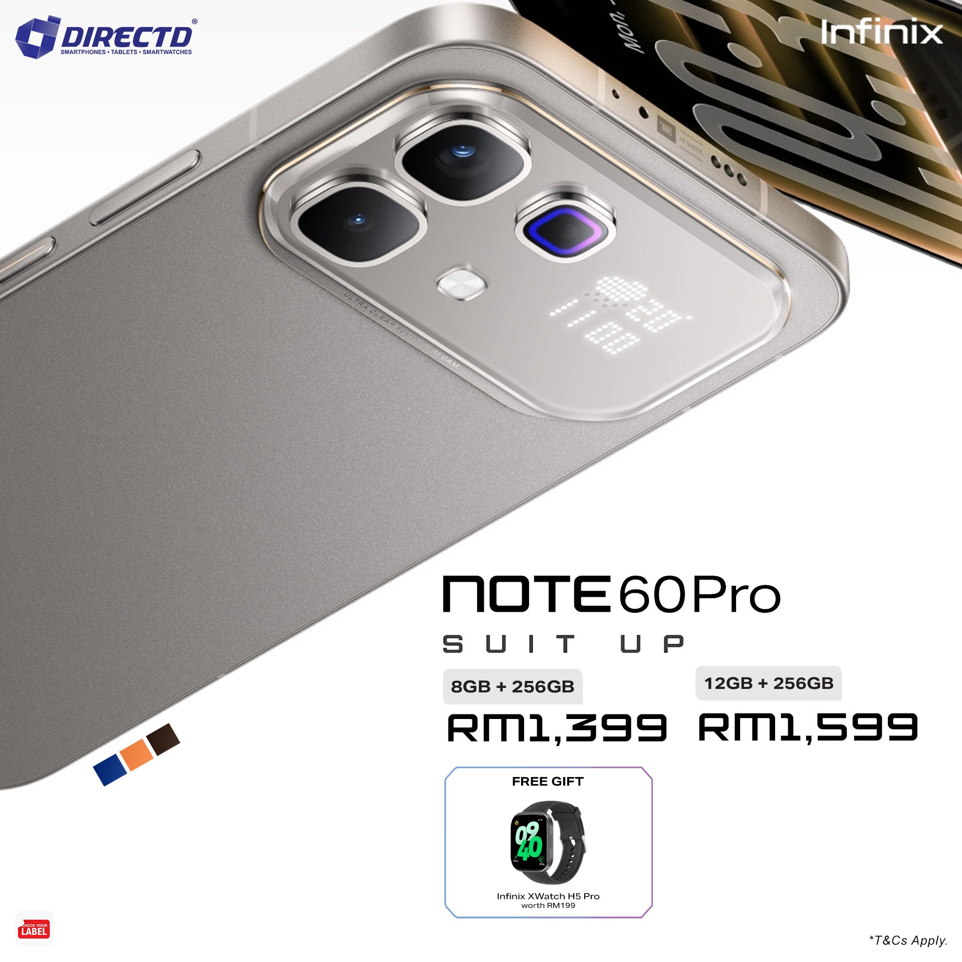 🆕 Infinix Note 60 Pro [8GB/12GB RAM | 256GB ROM]