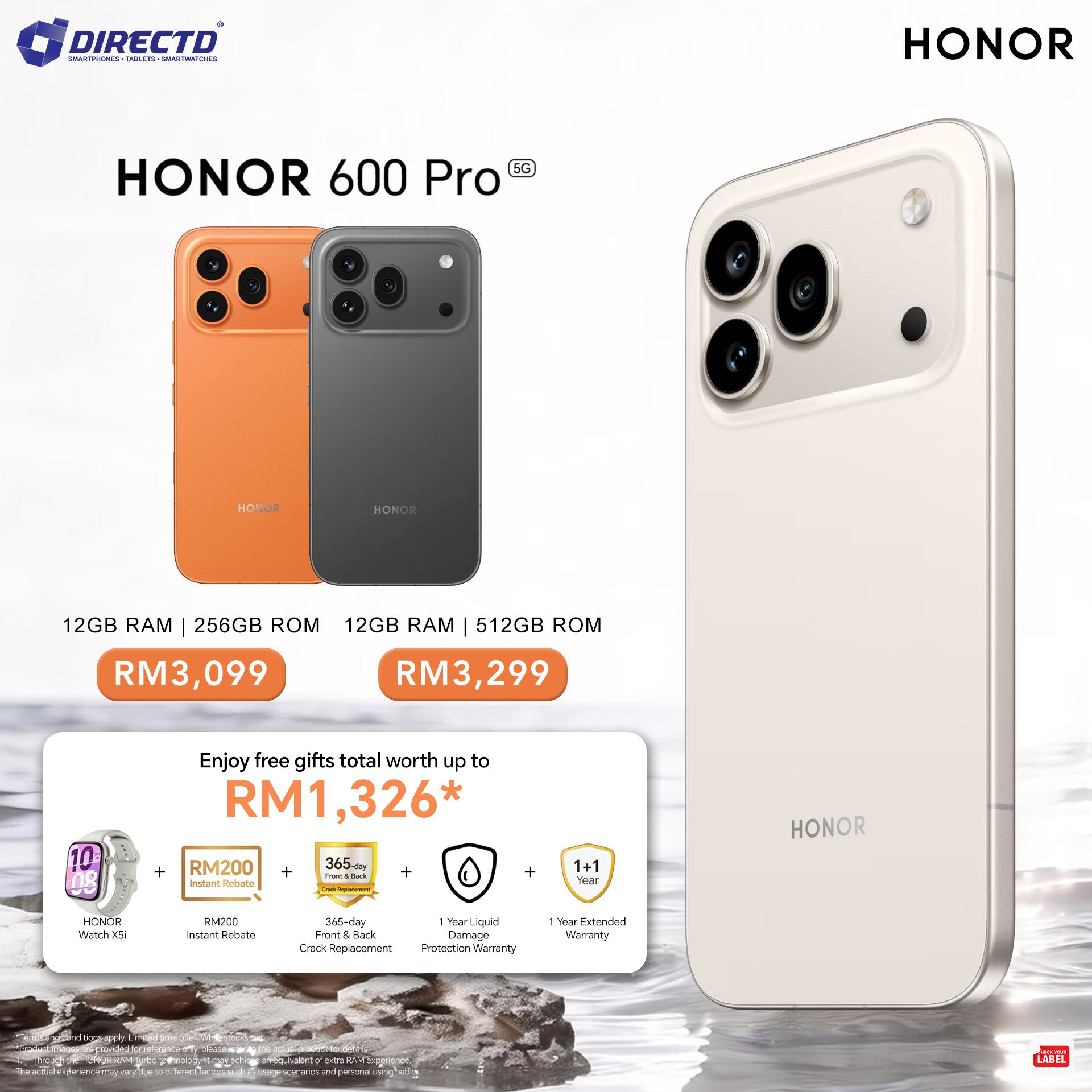 🆕 HONOR 600 Pro [12GB RAM | 256GB/512GB ROM]