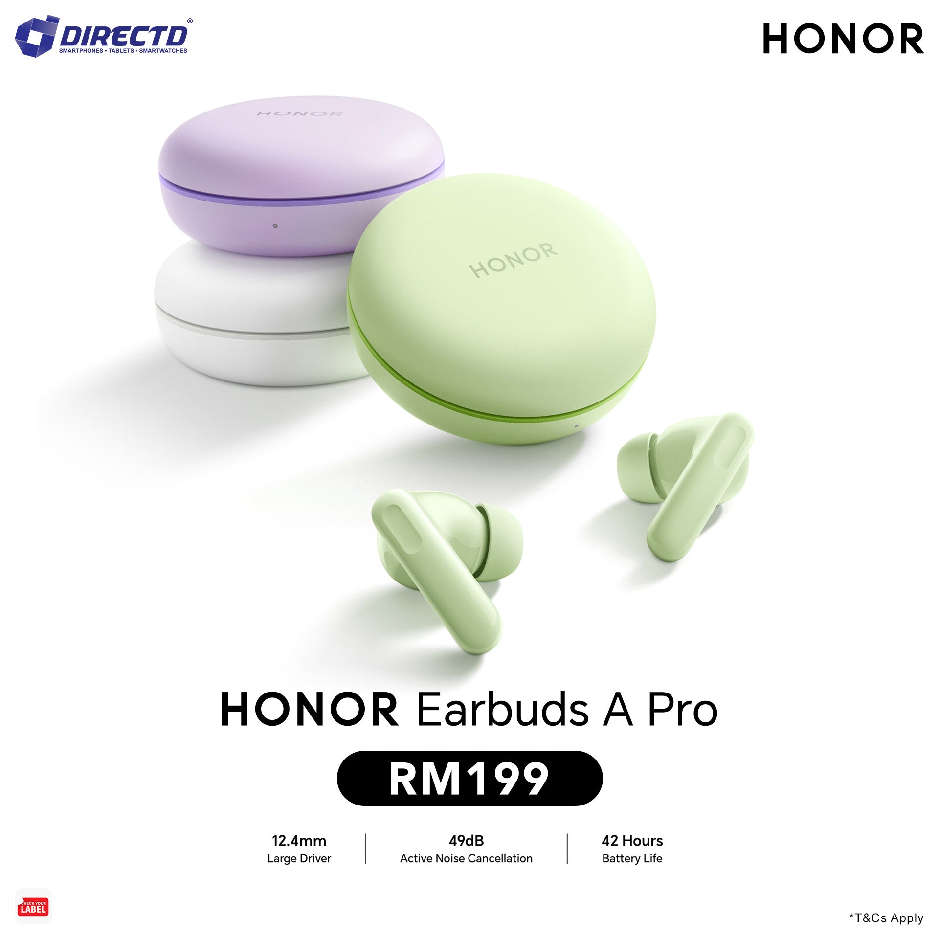 🆕 HONOR Earbuds A Pro | Pre-Order