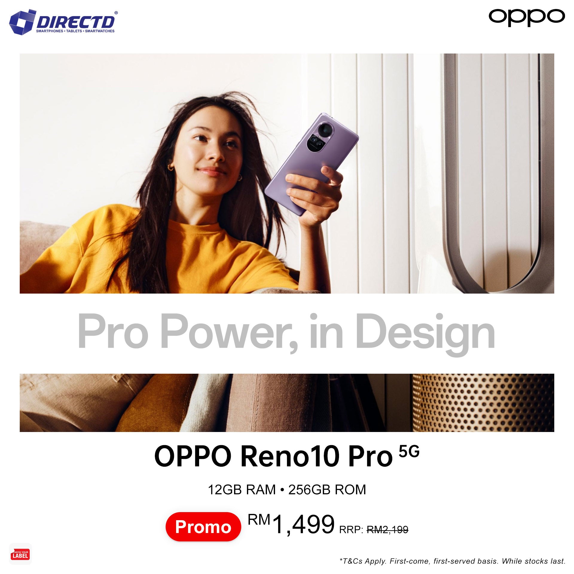 OPPO Reno10 Pro 5G [12GB RAM | 256GB ROM]