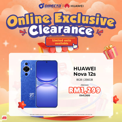HUAWEI nova 12s [8GB RAM + 256GB ROM]