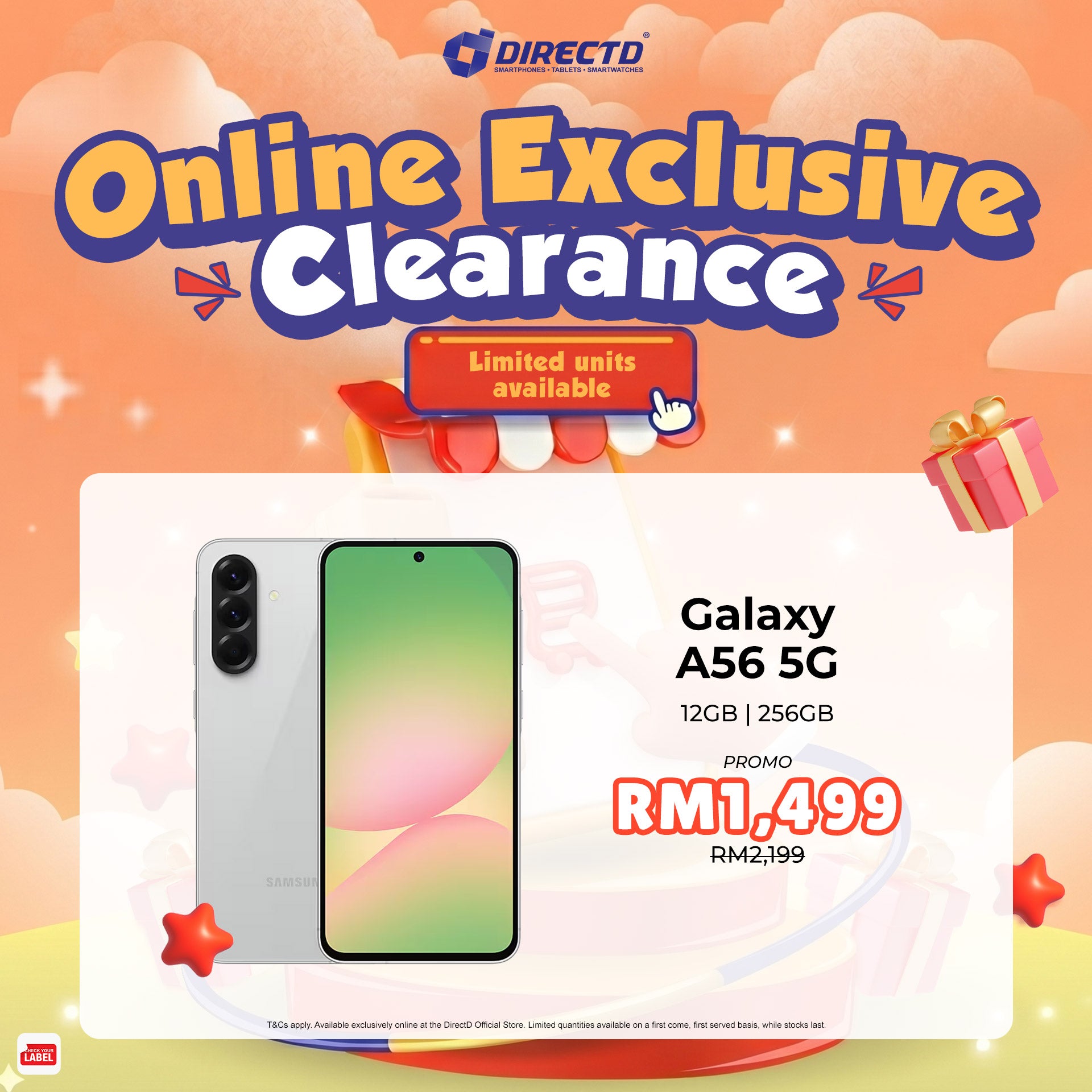 Galaxy A56 5G [12GB RAM | 256GB ROM]