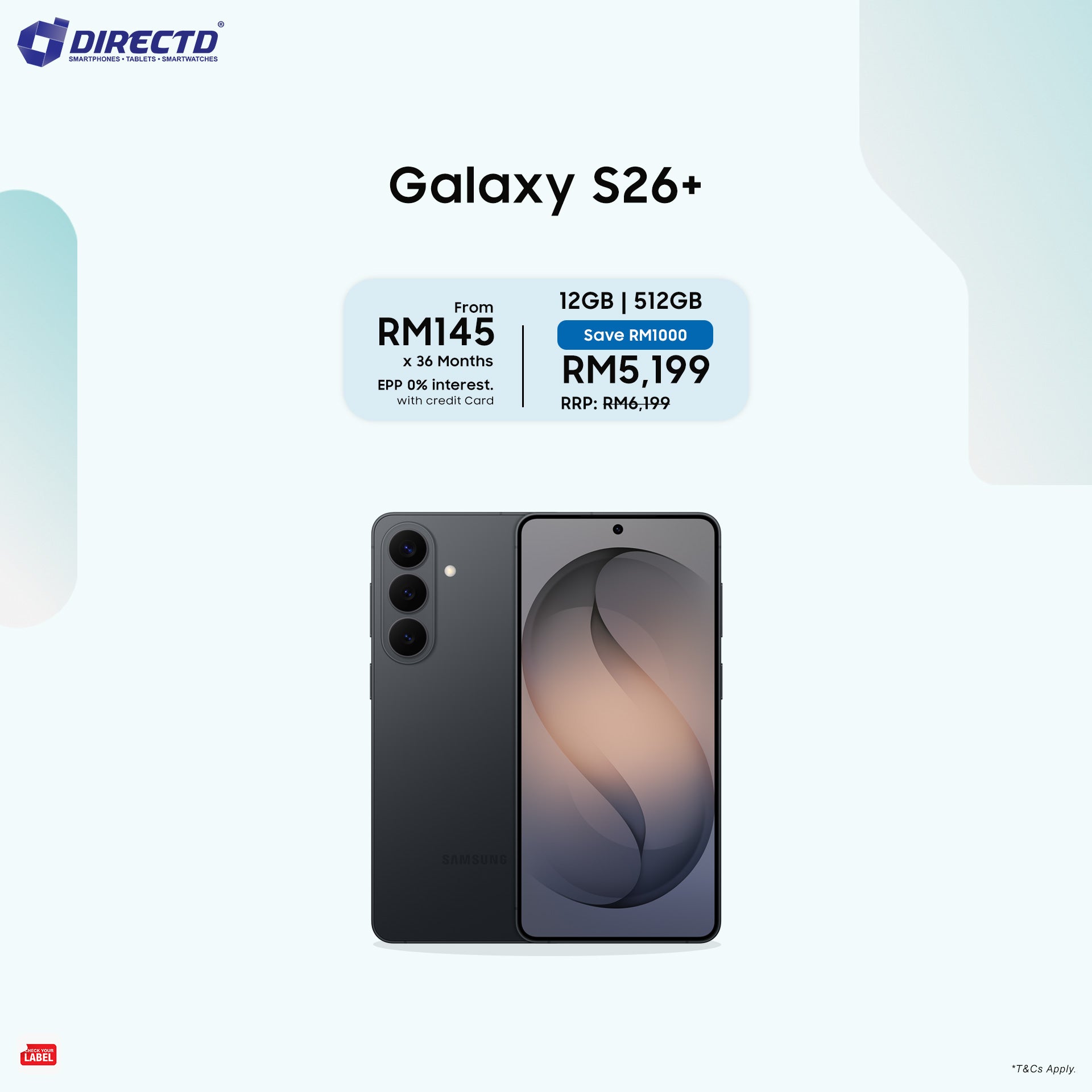 🆕 Samsung Galaxy S26+ [256GB | 512GB]
