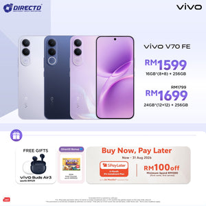 🆕 vivo V70 FE 5G [8GB/12GB RAM | 256GB ROM] Get Exclusive Free Gifts