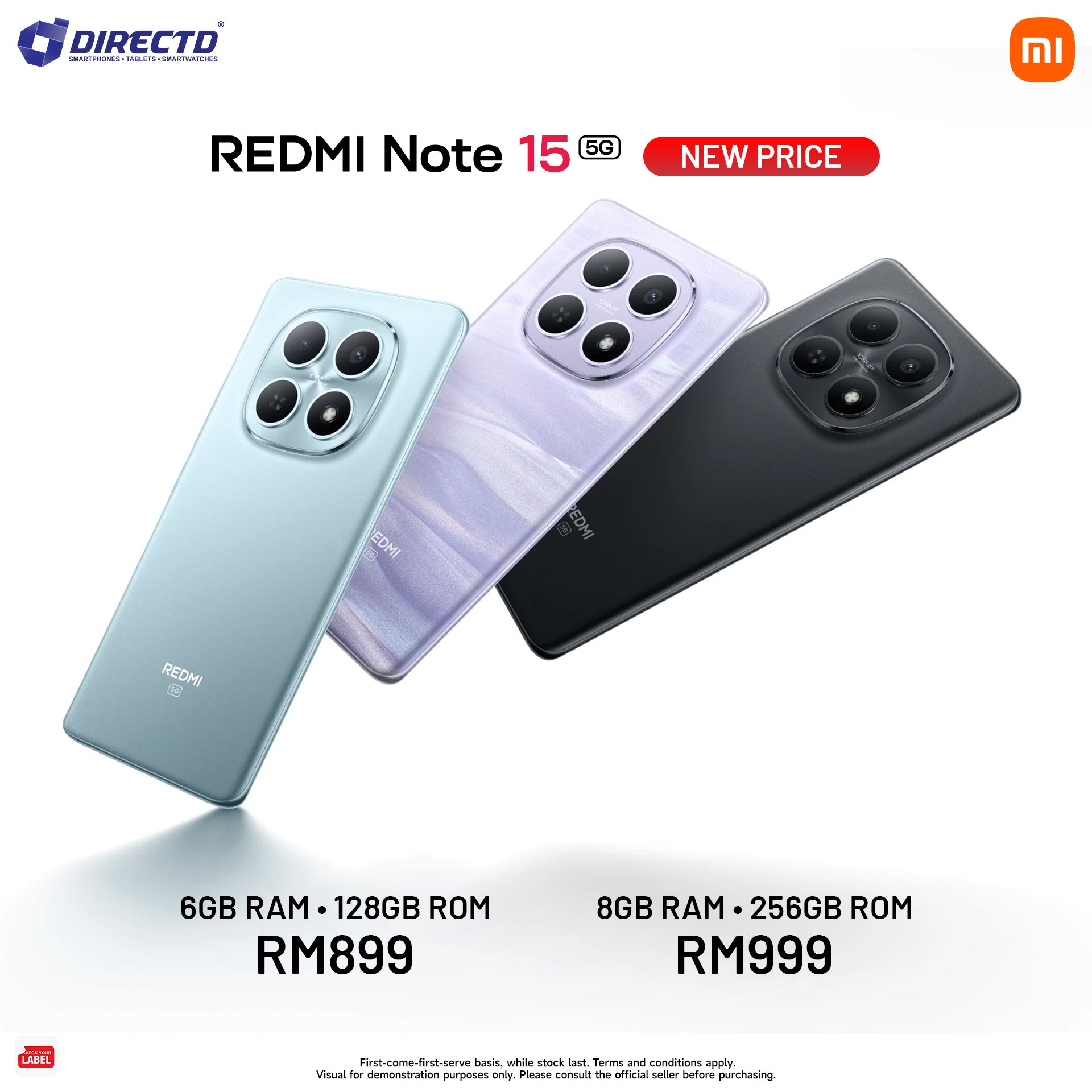 🆕 Redmi Note 15 5G [6GB+128GB | 8GB+256GB]