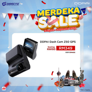 DDPAI Z50 GPS (8MP | 2GB RAM | WiFi | Support Android & iOS)