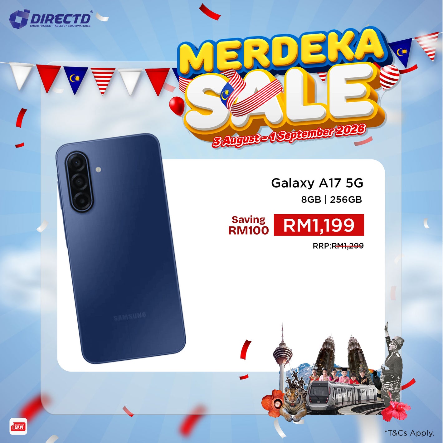 Galaxy A17 5G [8GB RAM | 128GB/256GB ROM]