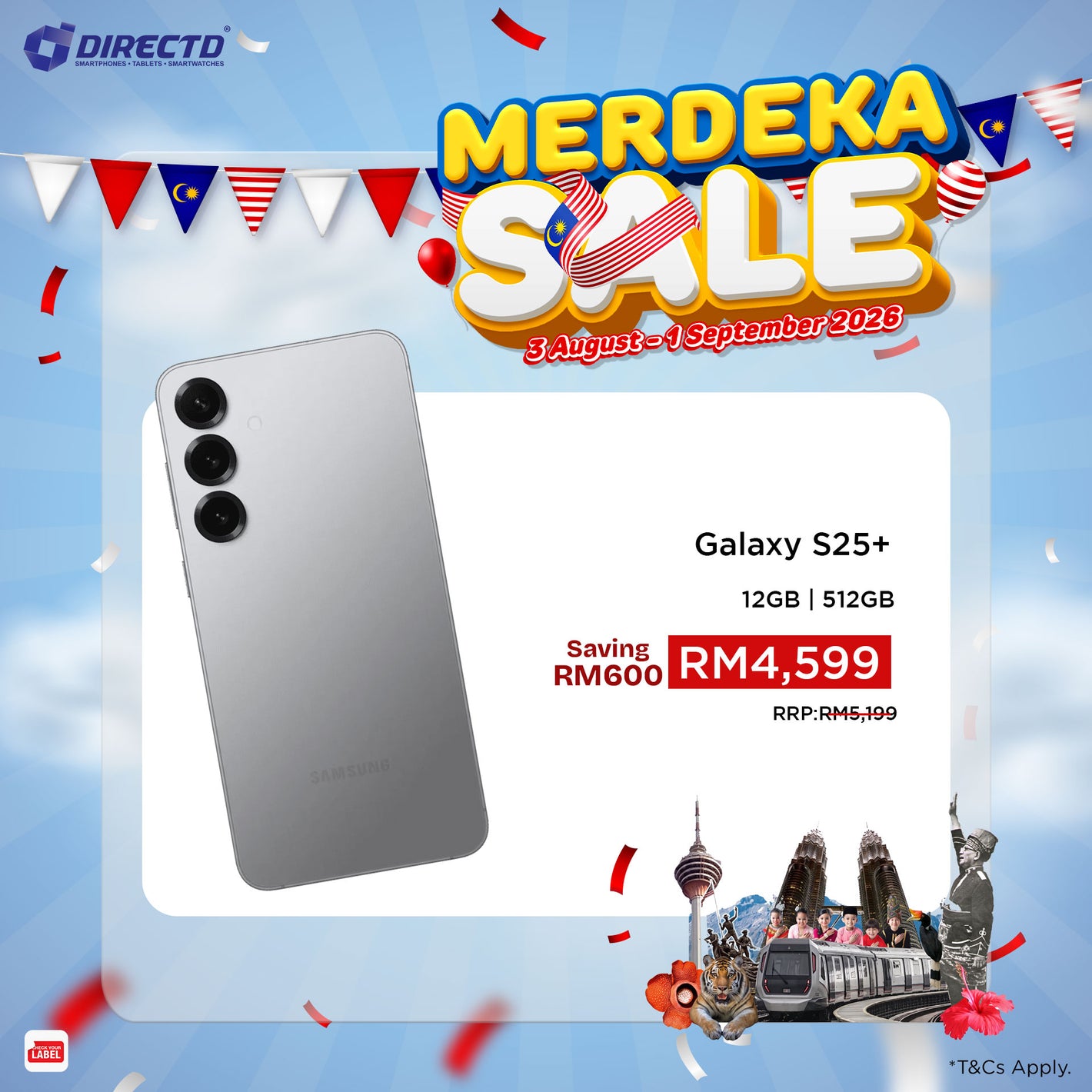 SAMSUNG Galaxy S25+ [256GB | 512GB]