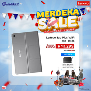Lenovo Tab Plus WiFi [8GB RAM | 256GB ROM] Free Gifts worth RM548