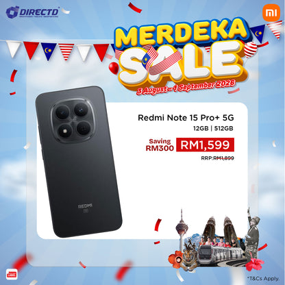 Redmi Note 15 Pro+ 5G [12GB RAM | 512GB ROM]
