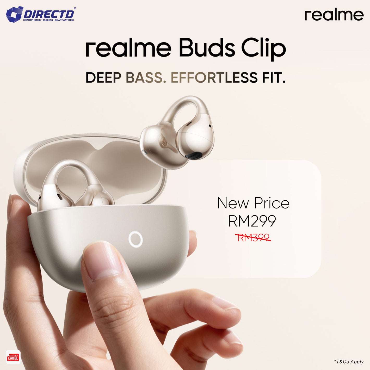 realme Buds Clip